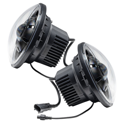 Oracle Oculus 7in Bi-LED Projector Headlights for Jeep Wrangler JK - 6000K - 5876-001
