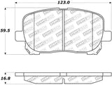 StopTech Street Touring Brake Pads - 308.09230