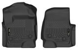 Husky Liners 2017 Ford F250 Crew Cab Vinyl X-Act Contour Black Floor Liners - 52731