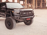 Road Armor 16-20 Toyota Tacoma Stealth Front Winch Bumper w/Lonestar Guard - Tex Blk - 9161F5B