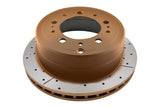 DBA 98-05 Lexus LX470/98+ Toyota Landcruiser 100 Series Front Drilled & Slotted Street Series Rotor - DBA789X