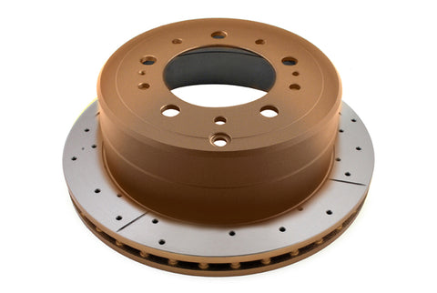 DBA 98-05 Lexus LX470/98+ Toyota Landcruiser 100 Series Front Drilled & Slotted Street Series Rotor - DBA789X