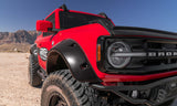 Bushwacker 21-22 Ford Bronco (2 Door) Pocket Style Fender Flares - 4pc Smooth - 20965-02