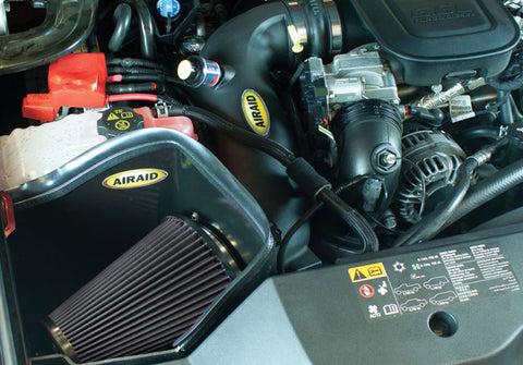 Airaid 13-14 Chevrolet/GMC Duramax 6.6L MXP Intake System w/ Tube (Dry / Black Media) - 202-295