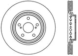 Stoptech 08-18 Toyota Highlander Front Performance Cryo Rotor - 120.44158CRY