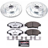 Power Stop 15-19 Honda Fit Front Z26 Street Warrior Brake Kit - K7032-26