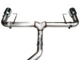 AWE Tuning 19-23 BMW 330i / 21-23 BMW 430i Base G2X Track Edition Axle-Back Exhaust - Chrome Silver - 3020-32429