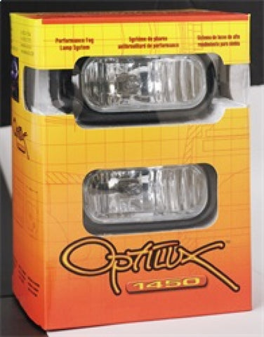 Hella Optilux 1450 12V Rectangular Fog Lamp Kit - H71010331