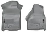 Husky Liners 03-12 Dodge Ram 1500/2500/3500 Series Regular/Quad Cab WeatherBeater Gray Floor Liners - 18032