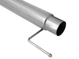 aFe Atlas 4in Aluminized Steel DPF-Back Exh 18-19 Ford F-150 V6-3.0L (td) w/ Black Tip - 49-03106-B