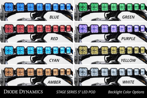 Diode Dynamics 19-25 Honda Talon SS5 Roof CrossLink Lightbar Pro Kit w/ Cool White Lens - DD7919