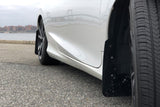 Rally Armor 16-21 Honda Civic Si Black UR Mud Flap w/Red Logo - MF50-UR-BLK/RD