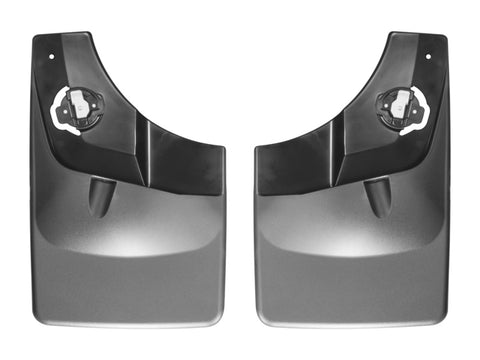 WeatherTech 2015 Ford F-150 w/ Fender Lip Molding No Drill Rear Mudflaps - 120044