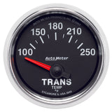 Autometer GS 52mm 100-250 Degree F Short Sweep Electronic Transmission Temperature Gauge - 3849