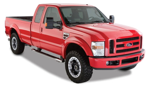 Bushwacker 08-10 Ford F-250 Super Duty Styleside OE Style Flares 4pc 81.0/96.0in Bed - Black - 20918-02