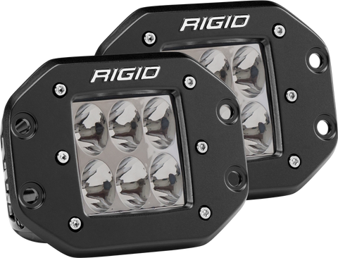 Rigid Industries D2 - Flush Mount - Driving Pair - 512313