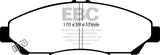EBC 2016+ Honda Pilot 3.5L Ultimax2 Front Brake Pads - UD1378