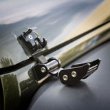 Rugged Ridge 07-18 Jeep Wrangler JK Black Hood Catches - 11210.11