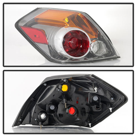 xTune Nissan Altima Sedan & Hybrid 07-12 Driver Side Tail Lights - OEM Left ALT-JH-NA07-4D-OE-L - 9032059
