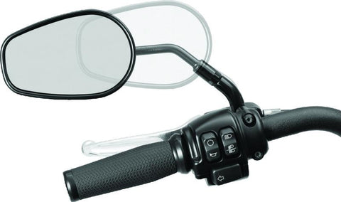 Kuryakyn Mirror Stem 3in Outward Extenders Black - 1216