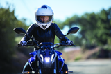 Sena Technologies Outforce Full Face Bluetooth Helmet Glossy White - Small - OUTFORCE-GW00S