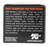 K&N Suzuki / Kawasaki / Arctic 1.75in OD x 1.719in H Oil Filter - KN-139