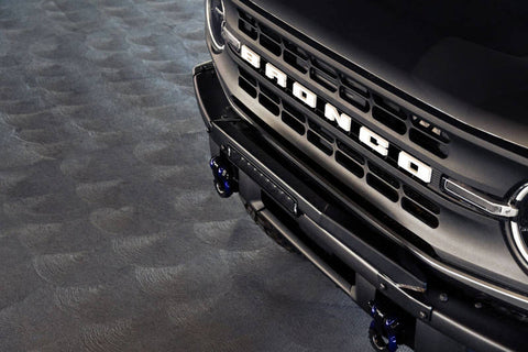 DV8 Offroad 21-22 Ford Bronco Factory Modular Front Bumper Bull Bar - LBBR-04