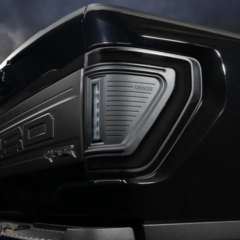 Oracle Lighting 21-24 Ford F-150 (Black Series) Flush Style LED Tail Lights - 5910-504-T
