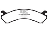 EBC 01-05 Chevrolet Silverado 3500 (2WD) Ultimax2 Rear Brake Pads - UD909