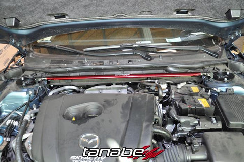 Tanabe Sustec Front Strut Tower Bar 14 Mazda 3 (3dr & 5dr) / Mazda 6 - TTB173F
