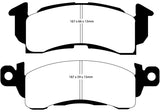 EBC 85-90 Chevrolet Astro Van 2WD Greenstuff Front Brake Pads - DP61145