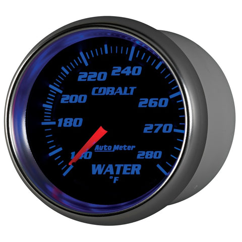 Autometer Cobalt 66.7mm 140-280 degree F. Water Temperature Gauge - 7931