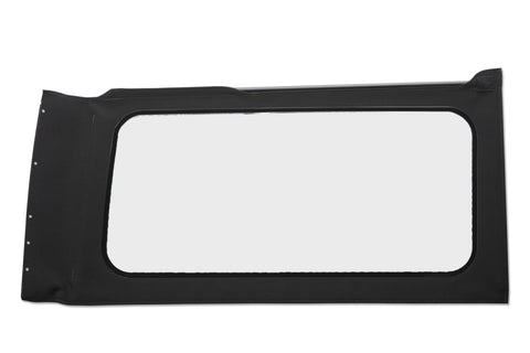 Bestop 18-26 Jeep Wrangler JL Oe JL Replacement Windows (Quarter Right Hand 2-Door Blk Twill Clear) - 58304-17