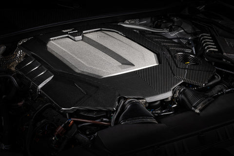 APR 21-26 Audi RS6 Avant Engine Cover - Carbon Fiber - MS100253