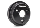 PERRIN 15-21 Subaru WRX / 18-20 Crosstrek / 14-18 FXT Lightweight Water Pump Pulley - Blk - PSP-ENG-111BK
