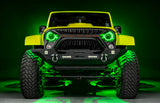 ORACLE Lighting 0718 Jeep Wrangler JK Oculus 7in ColorSHIFT Bi-LED Projector Headlights - 5876-504