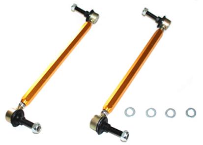 Whiteline 02-06 R53 & 06+ R56 Mini Cooper S Front Swaybar link kit-adjustable ball end links - KLC105