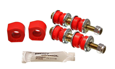 Energy Suspension 84-87 Honda Civic/CRX Red 16mm Front Sway Bar Bushings (Sway Bar link bushings and - 16.5101R