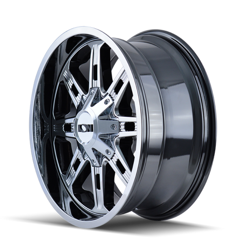 ION Type 184 20x9 / 5x139.7 BP / 18mm Offset / 110mm Hub Chrome Wheel - 184-2997C18
