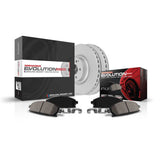 Power Stop 08-12 Land Rover LR2 Rear Z23 Coated Brake Kit - CRK5653