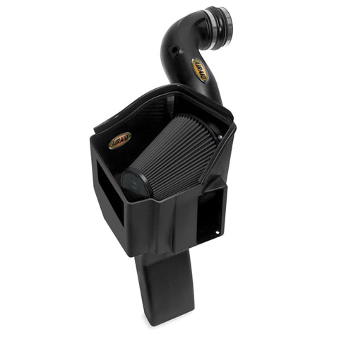 Airaid 13-14 Chevrolet/GMC Duramax 6.6L MXP Intake System w/ Tube (Dry / Black Media) - 202-295