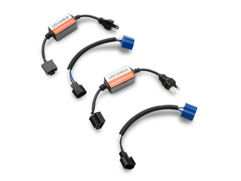 Raxiom 07-18 Jeep Wrangler JK 7-In LED Headlights- Red Housing- Clear Lens - J154701