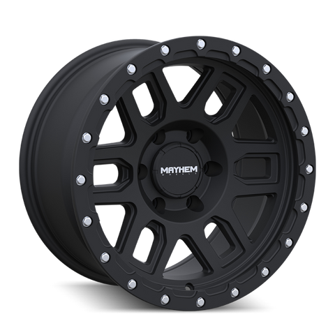Mayhem 8304 Delta 20x9 / 5x127 BP / 0mm Offset / 78.1mm Hub Matte Black Wheel - 8304-2973MB