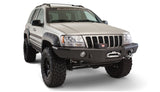 Bushwacker 99-04 Jeep Grand Cherokee Cutout Style Flares 4pc - Black - 10926-07