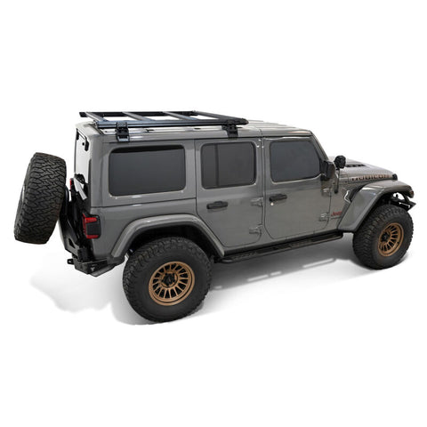 Westin 18-23 Jeep Wrangler JL Unlimited 4dr Rock Slider - Textured Black - 42-14065