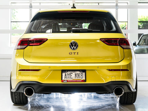 AWE 2022 VW GTI MK8  Track Edition Exhaust - Chrome Silver Tips - 3020-32658