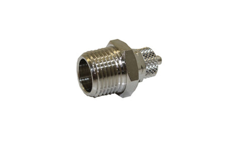 Snow Performance 3/8in NPT - 1/4 Quick Connect Straight Res Fitting - SNO-82081R