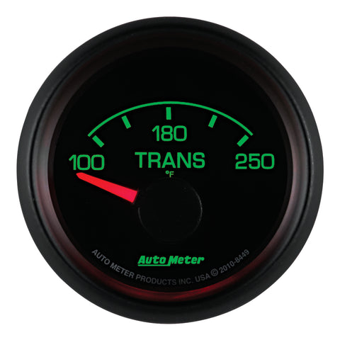 Autometer Factory Match Ford 52.4mm Short Sweep Electronic 100-250 Deg F Transmission Temp Gauge - 8449