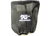K&N Universal Precharger Round Tapered Air Filter Wrap Black 7.5in Base ID x 7in Top ID x 8in Height - 22-8050PK