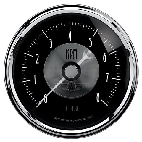 Autometer Prestige Series Black Diamond 2-1/16in 0-100 PSI Mechanical Oil Pressure Gauge - 2022